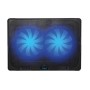 STAND LAPTOP SPACER SPNS-GAMING-2F 17", sita metal, 2x fan 14cm, turatie reglabila 800-1200rpm, ajustabil pe inaltime, negru SPA